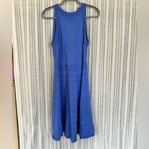 Flattering periwinkle dress